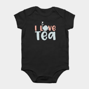 I Love Tea Baby Bodysuit